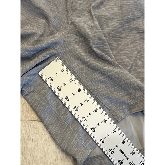 Lululemon Mens THE Short 7 Inch Gray Heather Space Dye Athletic Training XL - Picture 7 of 7